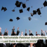 "Apply Now: Nationwide Pakistan Scholarship for Youth Age 18–30 – Last Date August 10, 2025"